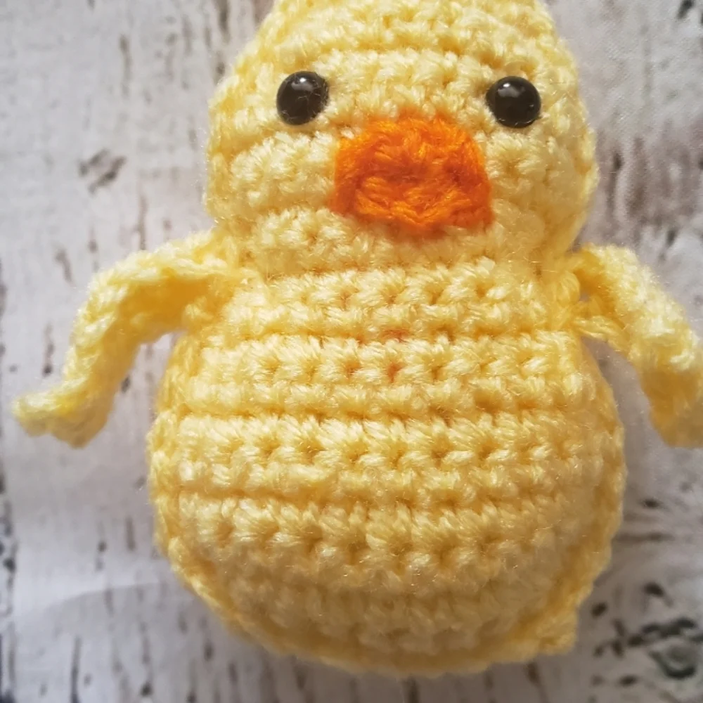 Light Yellow crochet Easter Peep